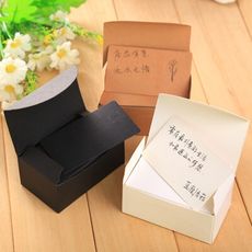 懷舊複古風diy牛皮紙卡片/空白塗鴉明信片/單詞卡.贈品.獎品 .卡片.塗鴉明信用.單詞卡.記事卡.