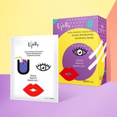 【Ujelly優綺麗】水潤超感保濕面膜-5入乾燥肌急救補水  水亮彈嫩