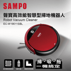 聲寶SAMPO 路徑導航掃地機器人 EC-W19011SBL