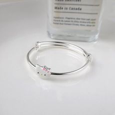 【天作之合】手環 s925純銀 小白貓 小朋友純銀手環 竉愛寶貝系列