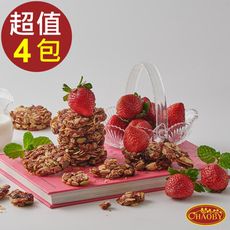 【超比食品】纖女系燕麥脆片-微甜草莓(100g)