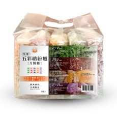 【玥之食】五彩繽紛刀削麵(5入)6袋組