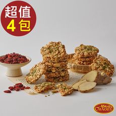【超比食品】纖女系燕麥脆片-海苔麻油雞風味(100g)