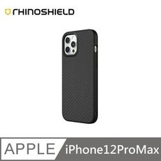 犀牛盾 SolidSuit 碳纖維 防摔背蓋手機殼 適用 iPhone 12 Pro Max