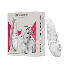 德國Womanizer Classic 2 吸吮愉悅器-瑪麗蓮夢露特別版-白大理石