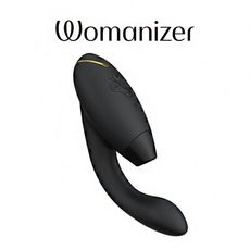 德國 Womanizer Duo2 震動吸吮愉悅器 | 黑