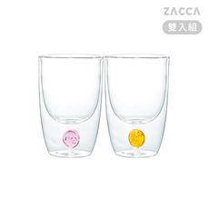 ZACCA 心福財 - 雙層玻璃杯 雙入組