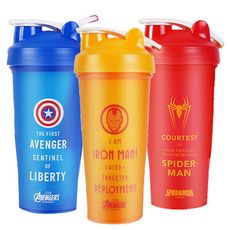 【MARVEL】漫威聯名系列 - 600ML-戶外運動水壺