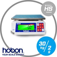 【hobon 電子秤】  HS 計重桌秤系列 秤量30kg 感量2g