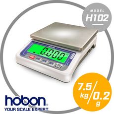 hobon 電子秤  H102-7.5kg 計重秤  磅秤 廚房烘焙專用秤 內建蓄電池