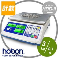 【hobon 電子秤】   HDC 電子計數秤 【3Kg x0.1g 】 計算零件 螺絲