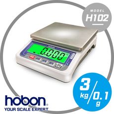 hobon 電子秤  H102-3kg 計重秤  磅秤 廚房烘焙專用秤 內建蓄電池