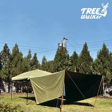 【TREE Walker】夜幕/月沙黑膠延伸布-二代版(悠遊戶外)