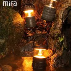 【MIFA】戶外藍芽音響燈 WildCamping 黑/綠/沙(悠遊戶外)