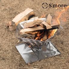 【S'more】日式和柄麻葉紋焚火台 S (悠遊戶外)