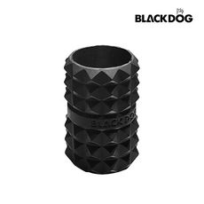 【BLACKDOG】2inL手電筒露營燈防滑矽膠套把手 夜幕黑 (悠遊戶外)