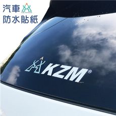 【KZM】 汽車防水貼紙_車貼(悠遊戶外)