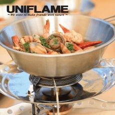 【UNIFLAME】不鏽鋼提耳碗900ml U668016 (悠遊戶外)