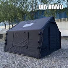 【DIA DAMO迪達蒙】PRO S9科技棉露營充氣帳篷 軍綠/卡其(悠遊戶外)
