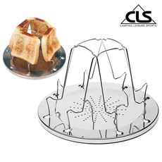 【CLS】不鏽鋼烤麵包吐司架 簡易烤吐司架 簡易燒烤架 攜便 野炊 露營 戶外
