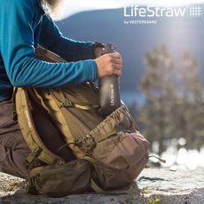 【LifeStraw】Peak頂峰系列軟式水瓶650ml ( 悠遊戶外)