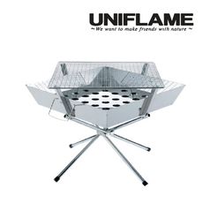 【日本 UNIFLAME】 經典焚火台(中) U683040 (悠遊戶外)