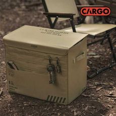 (優惠活動)【CARGO】工業風磁吸式掀蓋垃圾桶 兩色 ( 悠遊戶外)