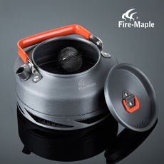 【FIREMAPLE 火楓】盛宴 XT1集熱壺 黑/橘 0.8L (悠遊戶外)