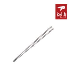 【Keith 鎧斯】 X形防滑實心純鈦筷子 23cm Ti5635(悠遊戶外)