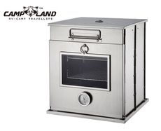 【CAMP LAND】高級不鏽鋼折疊烤箱 RV-ST600 (悠遊戶外)