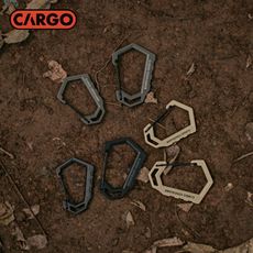 【CARGO】D型登山扣(L) 三色 (悠遊戶外)