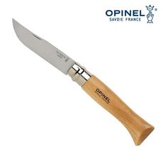 【OPINEL】N°9不鏽鋼刀-櫸木刀柄 001083(悠遊戶外)