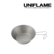 【UNIFLAME】鈦提耳碗_300ml U668634(悠遊戶外)