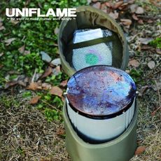 【日本 UNIFLAME】 UL-X卡式瓦斯燈 專用收納袋 軍綠  悠遊戶外