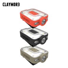【CLAYMORE】40B 迷你夾帽燈(黑色)/(沙色)/(紅色) (悠遊戶外)