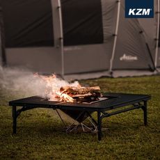 【KZM】鋼網圍爐桌 K9T3U012 (悠遊戶外)
