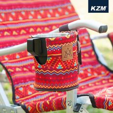 【公司貨】KAZMI KZM 經典民族風保溫杯套(紅) 悠遊戶外