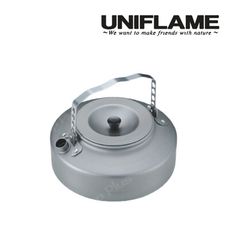 【UNIFLAME】日式扁水壺_900ML (悠遊戶外)