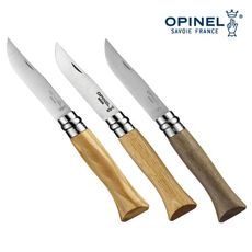 【OPINEL】法國不銹鋼折刀No.06橄欖木/橡木/胡桃木柄002023~25 (悠遊戶外)