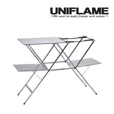 【UNIFLAME】不銹鋼炊事桌III U611715 (悠遊戶外)