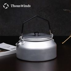 【Thous Winds】鋁製燒水壺0.9L TW3001(悠遊戶外)