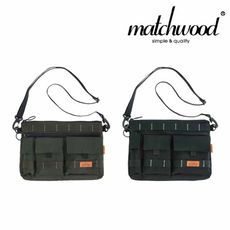 【Matchwood × Culture】聯名三口袋機能小包 二色(悠遊戶外)