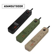 【ADAMOUTDOOR】家用款4開6插30WPD延長線1.8M 三色(悠遊戶外)