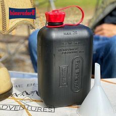 【Hünersdorff】 Fuel Can 黑2L(悠遊戶外)