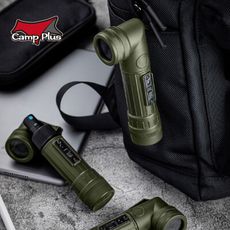 【Camp Plus】軍風手電筒造型噴罐 50ml 乾洗噴霧劑 (空罐)(悠遊戶外)