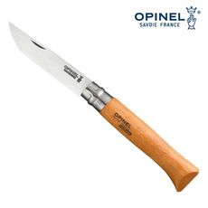 【OPINEL】N°12碳鋼刀-櫸木刀柄113120 (悠遊戶外)