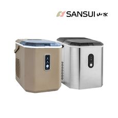 【SANSUI 山水】微電腦自動製冰機 SI-M6D.Q5S 沙色、不銹鋼 (悠遊戶外)