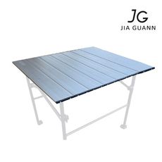 【JG Outdoor】折疊鋁桌板 午夜黑/銀河鈦 JG-FA010.11 一單位 (悠遊戶外)