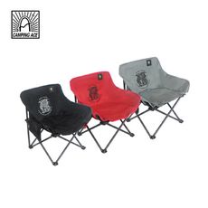 【Camping Ace 野樂】魔物獵人20周年系列-月亮休閒椅-紅色/灰色/黑色(悠遊戶外)