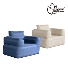 【OutdoorBase】Air單品充氣沙發 卡其23694/深藍23700(悠遊戶外)